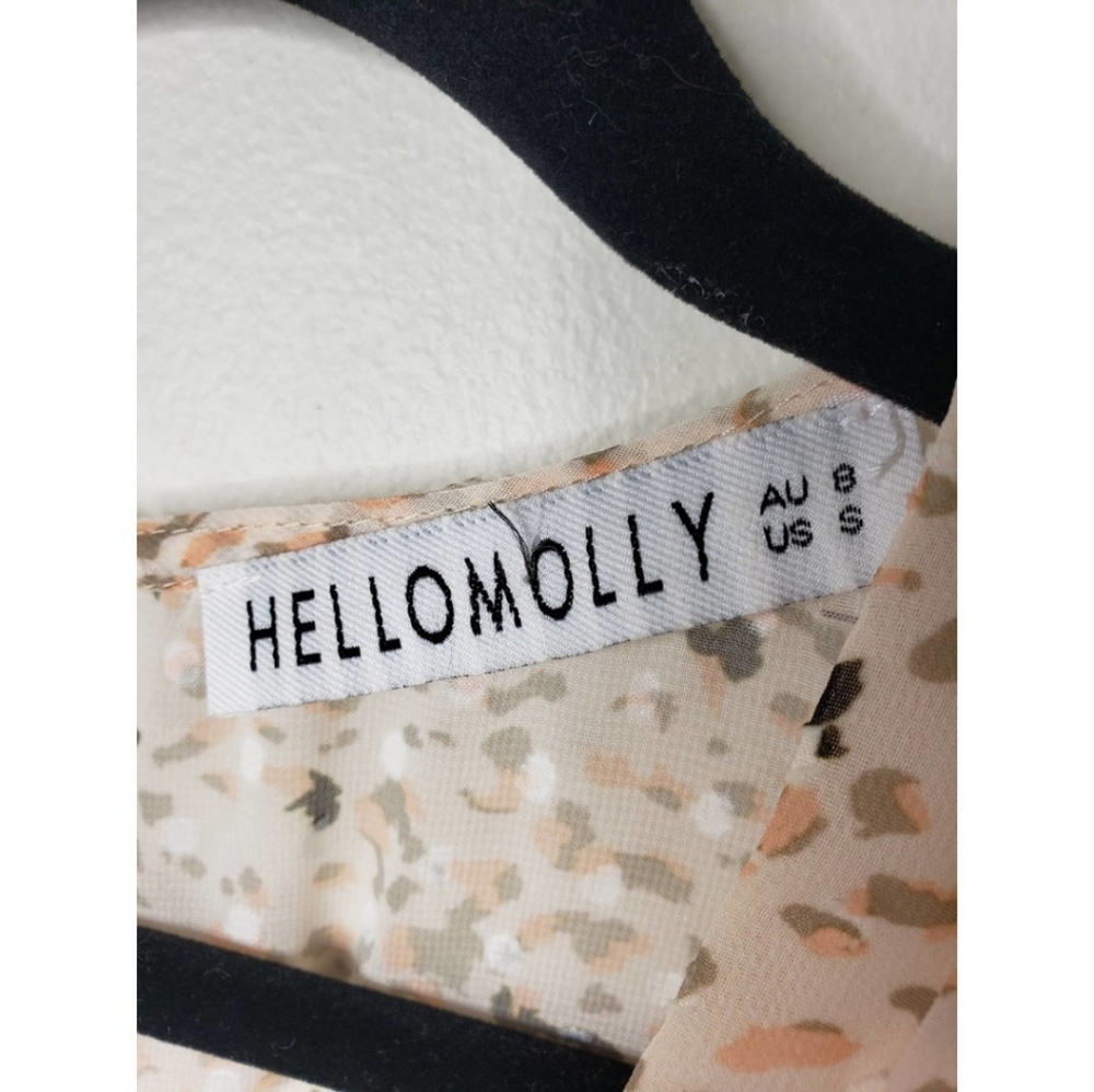 Hello Molly Speak a Little Louder Dress - speckled chiffon - Picture 14 of 16